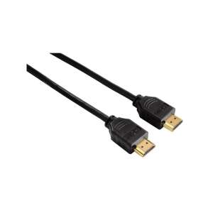 Hama 205002 FIC ECO 1,5m nagy sebességű HDMI kábel, fekete, aranyozott csatlakozókkal - HDMI kábel