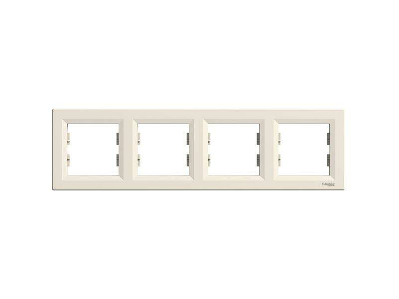 Schneider EPH5800423 ASFORA orizontal bej cadru pătrat