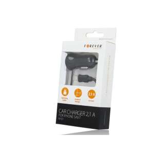 Forever 2.1A Autoladegerät für iPhone 5/6/7 mit Lightning-Anschluss - Autoladegeräte