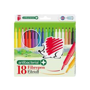 ICO Süni 300 antibakteriális 18db-os vegyes színű d18 rostirón készlet 106904994 - Stifte & Bleistifte