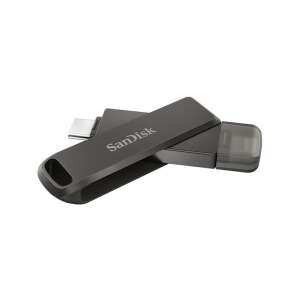 SanDisk iXpand Luxe 128GB USB C és Lightning pendrive, fekete - Pendrive