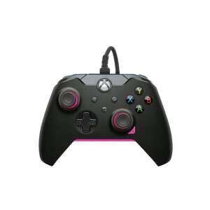 PDP Fuse Kabelloser Controller für Xbox Series X|S, Xbox One und PC - Schwarz mit rosa Akzenten - Controller