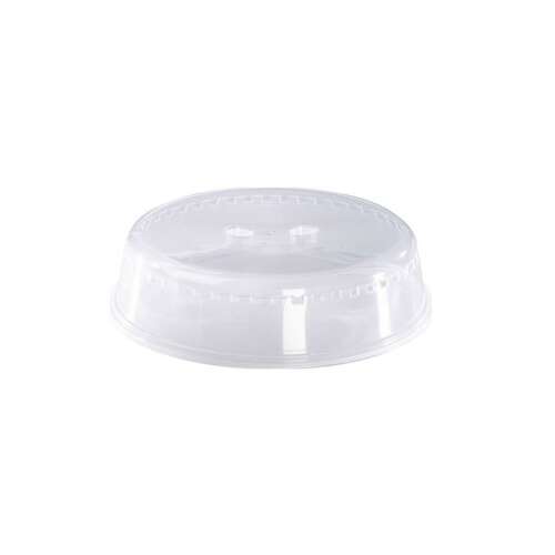 Xavax 110216 "Basic" capac mare pentru cuptor cu microunde, plastic transparent, rotund, cu mâner