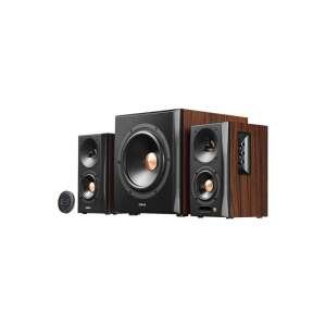 Sistem de difuzoare Edifier S360DB 2.1 canale cu cabinet din lemn, subwoofer și două difuzoare satelit - Difuzoare