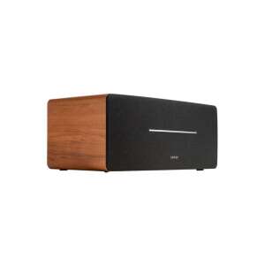 Edifier D12 brauner Stereo-Lautsprecher, schräge Ansicht - Edifier