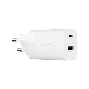 Încărcător de perete Varta Speed cu două porturi: USB-C 20W și USB-A 18W - Adaptoare de rețea