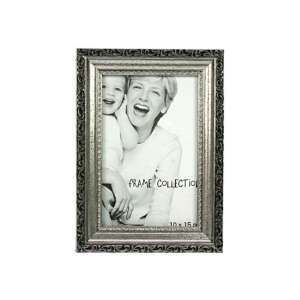 Silberner 10x15cm antiker Bilderrahmen mit verziertem Design - Prc