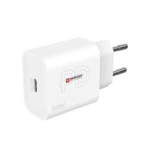 Skross 30W PD USB-C Schnellladegerät, weiß - Skross