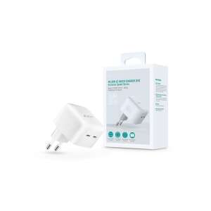 Devia ST366086 GaN 35W 2xType-C EU-Stecker Netzladegerät, weiß - Devia