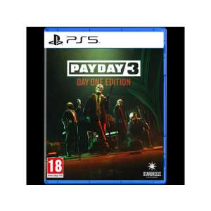 Payday 3 Day One Edition PS5 játék borítója - Plaion