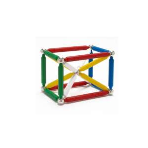 Set de construcție magnetic Supermag Maxi - Construcție cub - Joc de construcție magnetic