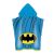 Batman Whoom Fast Dry kapucnis törölköző poncsó, hátulnézet