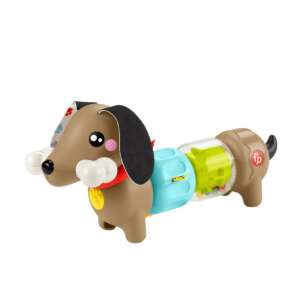 Fisher-Price Kis Kedvencek Foglalkoztató - Tacsi, Babyspielzeug, Entwicklungsspielzeug, Dackel, Welpe, Rassel, Sinnesspielzeug, Beißspielzeug - Fisher Price Entwicklungsspiele für Babys