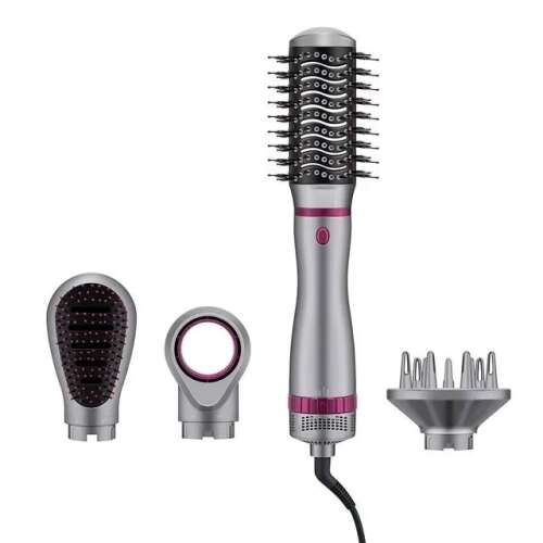 Uscator de par multifunctional, 4 in 1, 3 trepte, Pieptene cu aer cald 106911216