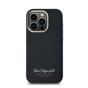 Karl Lagerfeld Grained PU Hotel RSG iPhone 14 Pro Max Handyhülle, schwarz - Handyhüllen