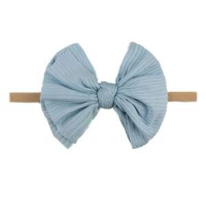 Baby Headband with Bow - Blue 106911653 - Headband, Bandana