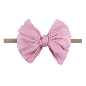 Baby Headband with Bow - White 106911681 - Dressing Accessory