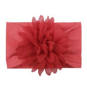 Baby Headband with Flower - Red, Wide 106911726 - Dressing Accessory