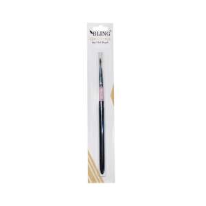 BLING Professional Nail Art Brush, size 8, silver - Make-up brush & brush