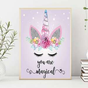 Diamond Embroidery / 5D Painting / Diamond Mosaic / Diamond Art - Magical Unicorn, size 40x50 cm 106912122 - Art & Craft