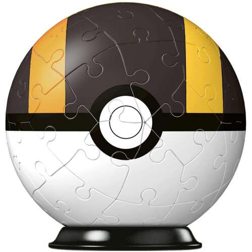 Pokémon Black Ball 3D Puzzle by Ravensburger, assembled puzzle