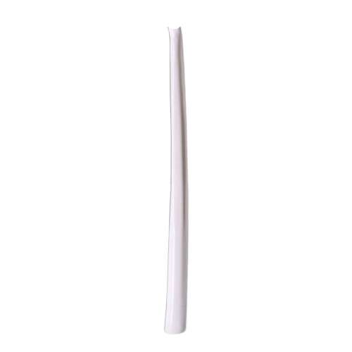 White polypropylene shoehorn, 60cm long