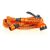 Orange Happy Green expandable garden hose with spray gun