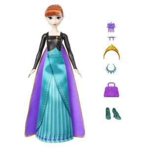 Frozen Anna Spin and Reveal doll with accessories - Baba and Dollhouse