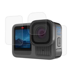 Surewo 3 pachete de protecție pentru ecran pentru camera GoPro Hero 13, arătând protectorul de ecran pe cameră - Accesorii pentru camere de acțiune