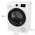 Gorenje DPNE92/GNLWIFI heat pump dryer, 9 kg capacity, white color, dimensions, front view