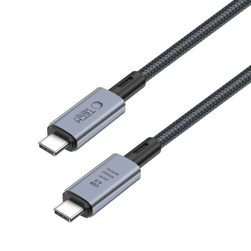 Tech-Protect UltraBoost Max USB 4.0 Kabel, 240W, 40 Gbps, 8K, grau