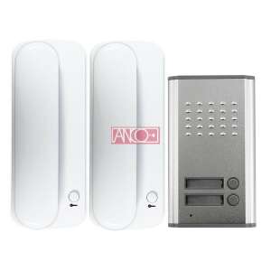 Ano- 2 Lakásos Audio Kaputelefon Szett - Két Beltéri Egységgel