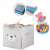 Nukido 2-in-1 Storage Basket with Play Mat for Kids - Grey 106929677