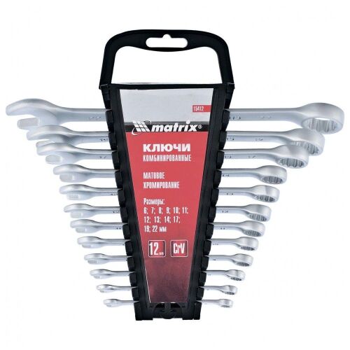 MTX Kombinált Kulcskészlet - 12 db (6-22 mm) CrV 137257570