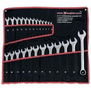 MTX 6-32mm kombinált csillag-villás csavarkulcs szett 25db CrV 137258701 - Kézi szerszám