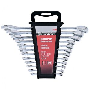 MTX Kombinált Csavarkulcs Szett - 12 db (6-22 mm) CrV 137257730 - Csavarkulcs