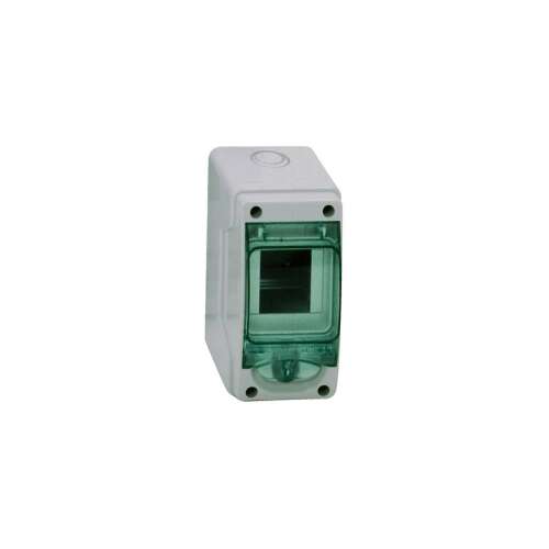 Schneider Electric Kaedra Mini Verteilerkasten, IP65, 3 Module, Außenbereich, Wandmontage, Weiß, Transparente Tür