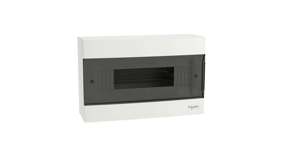 1x12 Comutator modular montat pe suprafață IP40 Easy9 EZ9EU-1-12-NT-T Ușă transparentă EZ9EUC112