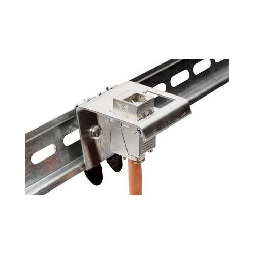 Digitus DIN sín adapter Keystone modulokhoz, 1-szeres