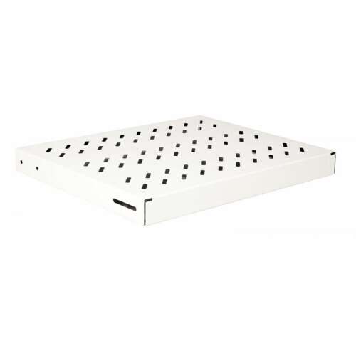 Rafturi rack Equip EZVS-19-1-35-G, alb, perforat, capacitate de 100 kg