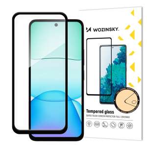 Wozinsky Full Glue Panzerglas Displayschutz für Xiaomi Redmi 13, 9H Härte, Vollbildabdeckung, schwarzer Rahmen - Wozinsky