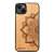 Bewood Mandala Apple Tree iPhone 14 Plus tok - világosbarna fa mandala mintával