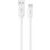 Cablu Dudao L2SM Alb Micro USB 6A 1.2m pentru Încărcare și Transfer de Date