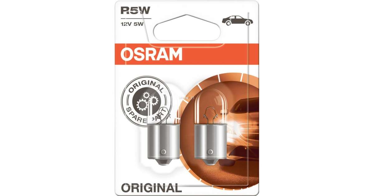 Osram Original Line 5007-02B R5W 12V BA15s bulb 2pcs/blaster 