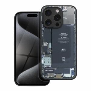 TECH iPhone 15 Hülle mit transparentem Innendesign - Handyhüllen