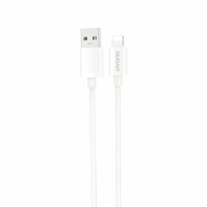 Кабел Dudao L4SL, USB-A към Lightning, 5A, 1m, бял 125303614 - Cabluri Lightning