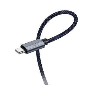 HOCO U134 PRIMERO CABLU USB TYPE-C / TYPE-C 240W 1,8 METRI GRI 106952058 - Hoco Cabluri USB