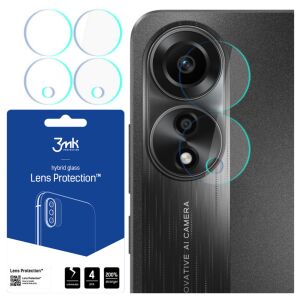 3mk Protecție Lentilă pentru Oppo A78 5G - Sticlă Hibridă Protecție Lentilă Cameră - Instalare - 3MK Folii protecție