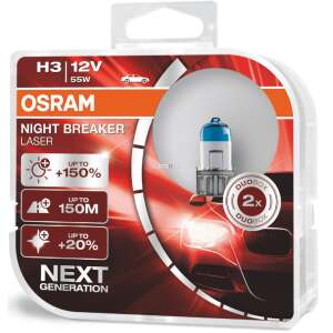 Osram Night Breaker Laser H3 +150% 2db/csomag 43549050 