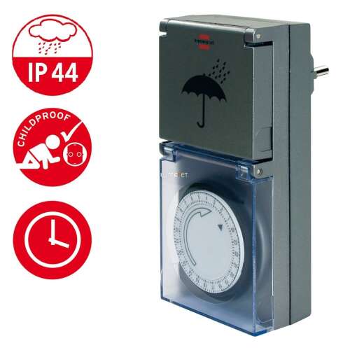 Brennenstuhl ceas cu întrerupător mecanic pentru exterior IP44 1506460 43380974